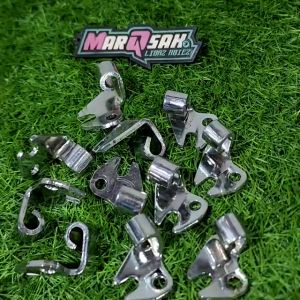 PLAT BREKET KABEL KOPLING MEGAPRO TIGER ORIGINAL CHROME