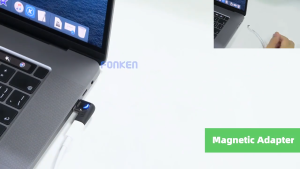 (sg) 120W/6A 100W USB-C Magnetic Adapter Type C to C Fast Charging Converter/Connector Compatible w iPhone/Mcbook etc