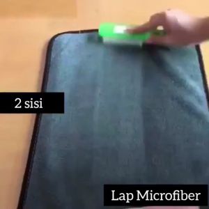 Kain Lap Mircofiber Multifungsi Lembut Anti Lecet Warna Yellow And Grey
