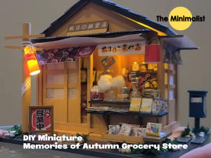 DIY Miniature House - Memories of Autumn Grocery Store 秋の追忆杂货店