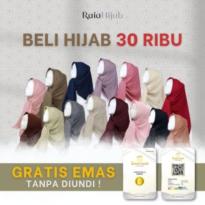 Voal Polos Premium Laser Cut Free Emas