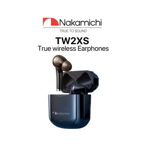Nakamichi TW2XS True Wireless Earphone TWS Noise Cancellation Bluetooth 5.3 Touch Control Gaming Audio Water Resistance