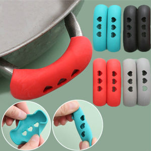 1 cặp nồi bọc tay nắm Silicone cách nhiệt xử lý soong lò chống bỏng nồi tấm Tai xử lý găng tay phụ kiện nhà bếp