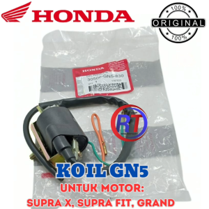 KOIL/COIL HONDA KODE GN5 ORIGINAL 100% GARANSI KUALITAS ASLI UNTUK MOTOR SUPRA X SUPRA FIT GRAND ORI