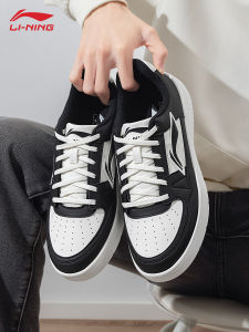 Li-Ning | Giày Nam Mới Thu Đen Trắng Vintage