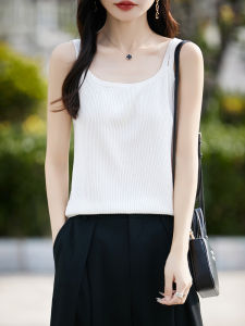 YUEXINYIRONG | Slim Fit Tencel Knit Tank Top Summer Thin
