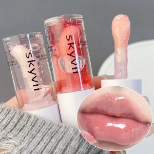 Moisturizing Transparent Mirror Lip Gloss Jelly Crystal Lip Oil Waterproof Lasting Plumping Lipstick Korean Lips Makeup Cosmetic