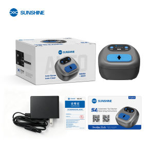 SUNSHINE S4 Automatic Soldering Iron Tip Cleaner Automatic Sensor Cleaning for Welding Repair Scenarios efficient Tip Protection