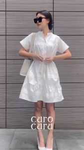 CAROCARA | Ava Dress Wanita Office Look Simple