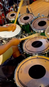 Williams Oil Target Dot หนังกลองสองชั้น Clear 7+7 Mil เสียงทุ้มหนา หางเสียงเพราะ