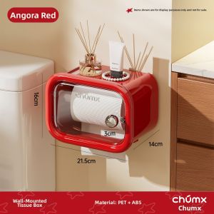 CHUMX | Wall-Mounted Waterproof Tissue Holder