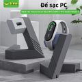 Hình Học Đế Sạc PC Cho Xiaomi Band 9/9Pro/8/8Pro/Redmi Watch 4 Cáp Sạc USB Giá Đỡ Phụ Kiện Thông Minh. 