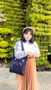 (Reseller Dropship) - Tas Tote BESAR Cewek KAIN / Tas Fashion / Tas Wanita / TOTEBAG / Tas LOKAL