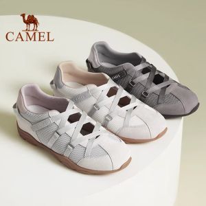 Camel Womens Lightweight Retro Ballet Style Shoes Casual Sports Sneakers