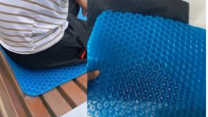 Alas Duduk Bantal Kursi Kerja Empuk Selikon Jel Bantal Bantalan Jok Mobil Depan Anti Panas Nyaman