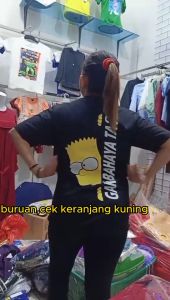 Kaos GAK BAHAYA TAAtasan distro bahan cotton combet