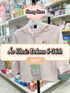 Áo khoác che nắng mũ kéo khóa Dokma cho bé từ 6-36m DA3242/DA2801