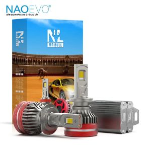 Đèn Pha LED NAOEVO NL 180W H3 H4 H7 H11 Đèn Ô Tô Đa Năng Tương Thích CANBUS 12V Đèn Chiếu Xa 6500K
