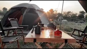 Mountain Hiker Black Planet 3-4Person Outdoor Waterproof Portable Camping Tent Anti Resistance Sun Protection