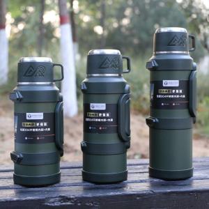 JIBEIDI | Large Stainless Steel Portable 304 Thermal Insulated Flask 5L