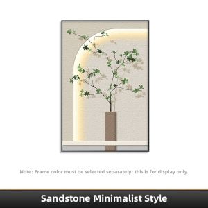 GUANGMANZHI | Minimalist Wabi-sabi Style Textured Decorative Painting