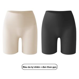 MiiOW | Quần an toàn Ice Silk ba trong một cho nữ mùa hè mỏng chống ánh sáng ngắn quần lót không để lại dấu vết quần lót thoải mái thoáng khí