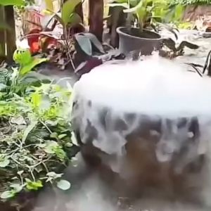 FORZA ULTRASONIC เครื่องสร้างหมอก+ทุ่นลอย+เพาเวอร์กันน้ำ พร้อมใช้งาน อุปกรณ์ตกแต่งสวน/คาเฟ่