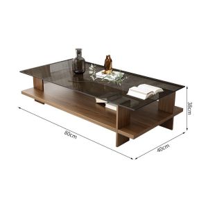 MOLORE | Transparent Nordic Minimalist Creative Coffee Table