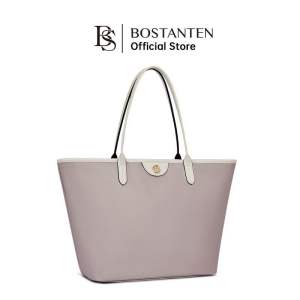 [Ashley Bag] BOSTANTEN Totebag Wanita Tas Kantor Jinjing Shoulder Bag - Ashley Charles Tote Bag Totebag Cantik Buat Kuliah
