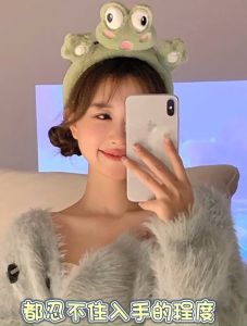 Phụ kiện tóc Doudou Băng đô cài tóc gấu dâu Lotso Bờm tóc gấu bông dễ thương phong cách Hàn Quốc hot trend FG010