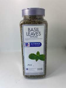 McCormick Basil Leaves Whole 180g Herbs&Spices