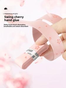 Mbfish Shark Leap Flow Cherry Sweat Absorbent Band Shock Absorption Membrane Anti-slip Tennis Racket Badminton Racket Wrapping Tape