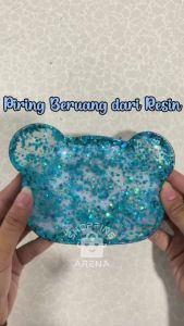 Cetakan Resin Piring Beruang & Kerajinan DIY Anti Lengket