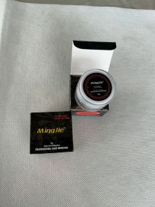 ครีมถอดขนตา Mingjie  5g. ครีมละลายขนตาถาวร เนื้อครีมบางเบา ถอดง่ายมาก พร้อมส่งในไทย