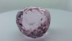 Natural Kunzite 75 Ct Brazil Pink Pear Cut Loose Gemstone