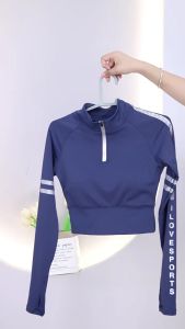 Áo Croptop Nữ Có Mút Tập GYM YOGA ZUMBA Áo Thể Thao Nữ Co Giãn (AT34)