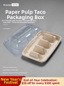 NUOXIAN | Biodegradable Disposal Taco Box