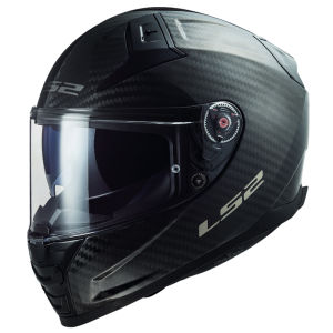 LS2 | Carbon Fiber Full Face Helmet for Men and Women Dual Lens Anti-Fog