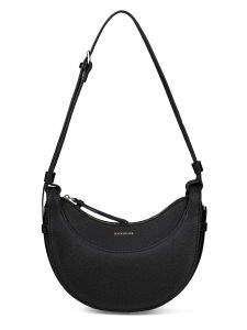 RAINSMORE Faux Leather Shoulder Bags for Women Crossbody Bag with Adjustable Strap Trendy Work Travel Crossbody Purse