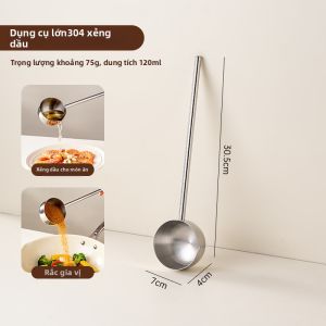 Onlycook | Muôi Thanh Inox Tay Dài