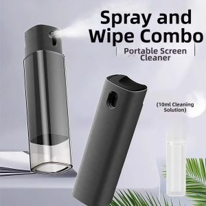 Mobile Phone Screen Cleaner Spray And Wipe In One