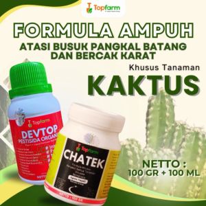 Pestisida Topfarm untuk Perlindungan Tanaman Hias Sukulen & Kaktus