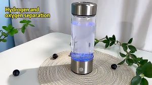 420ml Hydrogen-Rich Water Cup Electric Hydrogen Rich Water Generator Bottle Titanium Quality Filter Portable