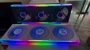 Quạt Tản Nhiệt ICE Whale WG PC Case Fan 3PIN ARGB PWM Với Cấu Trúc Kết Hợp Đồng Bộ Cho Bo Mạch Chủ Làm Mát 120/240/360