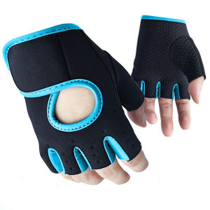 Outdoor Sports Gloves Half Finger Mens And Womens Fitness Cycling Wrist Gloves Rock Climbing Non-slip Breathable Cycling