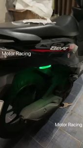 Lampu Strobo Motor Mobil Truk Dan Bus Tenaga Surya Lampu Led Kedip RGB 3 Mode