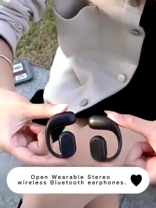 Headset TWS BARU Earphone Bluetooth Nirkabel Bluetooth 5.3 Telinga Ganda Gantung Telinga Bisnis Olahraga Siaga Ekstra Panjang Headphone Berkualitas Tinggi