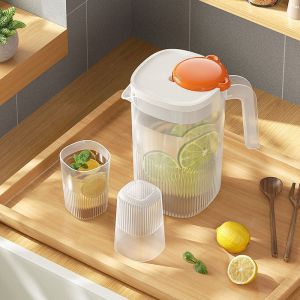 Simple Large Capacity Tea Water Jug Set for Home