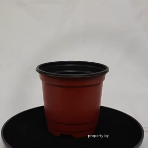 Pot Murah /Pot Plastik Dua Warna GPF130 dim atas 13cm x tinggi 11.5 cm (5 pcs)