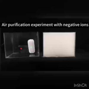 Air Purifier Plug In Negative Ion Ionizer Air Purifier for Household Quiet Operation Ionizer Mini Air Cleaner Toilet Deodorant